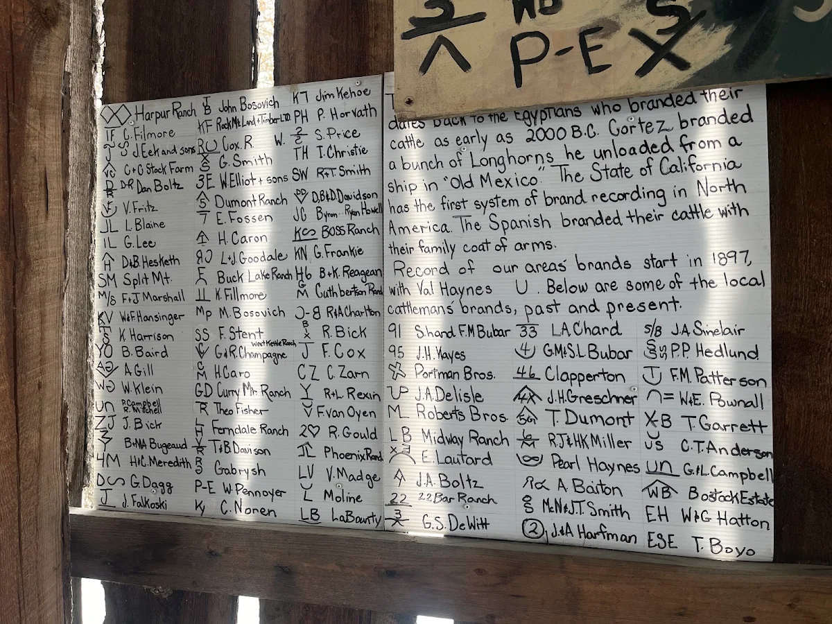 Menu, Rock Creek Trading Post