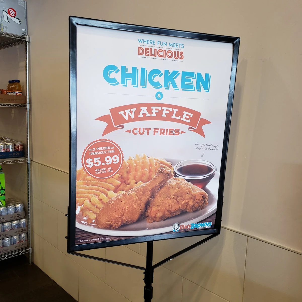 Menu, Mary Brown's Chicken