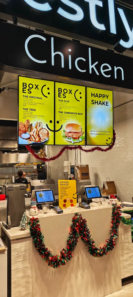 Menu, Honestly Good Chicken Fingers