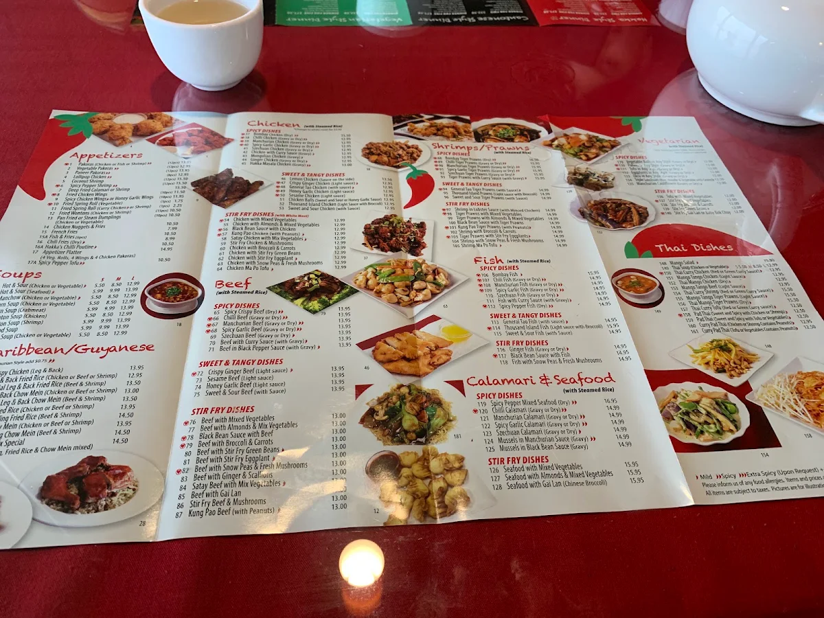 Menu, Li’s Hakka #1 Restaurant