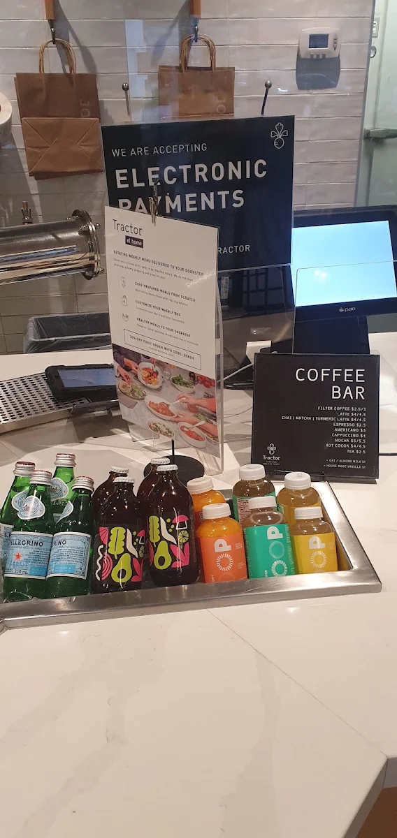 Menu, Tractor Everyday Healthy Foods - Ash & Broadway