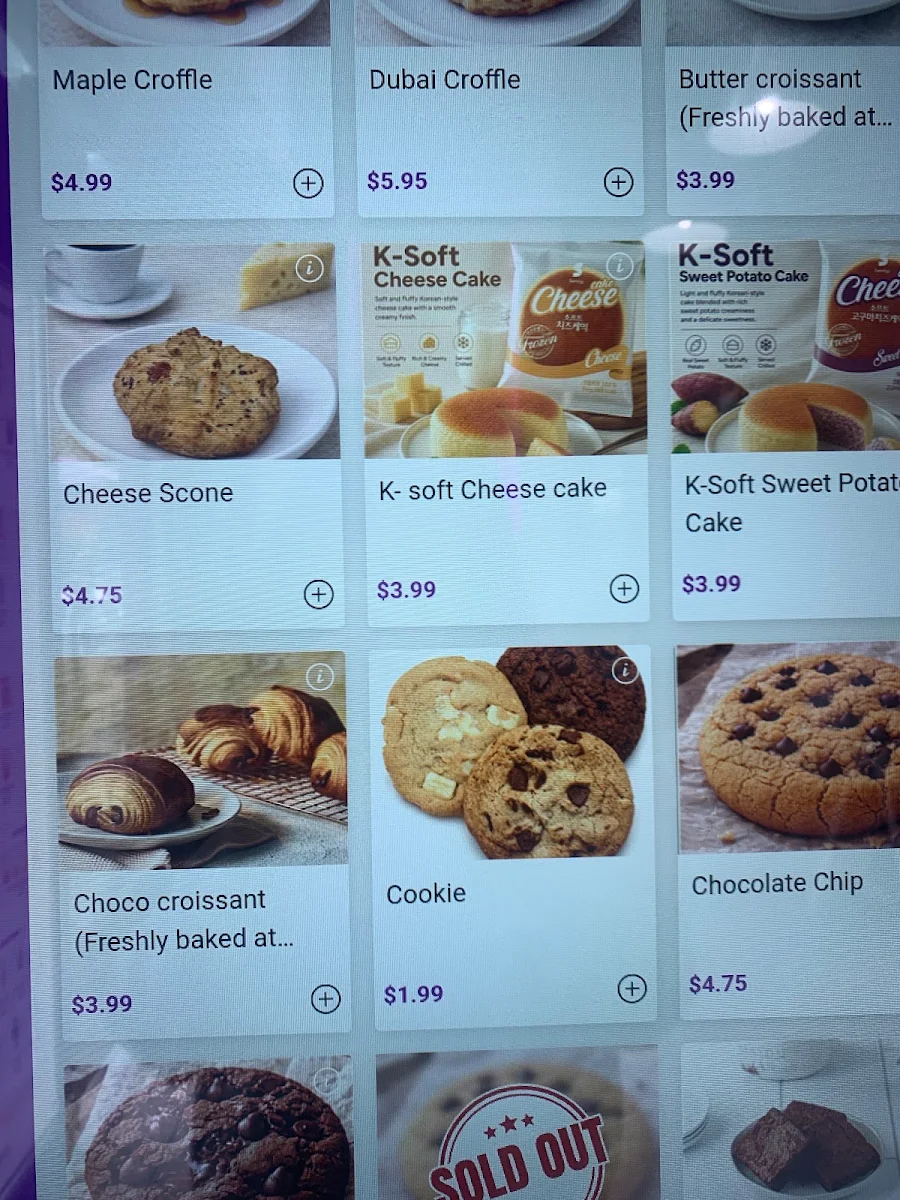 Menu, theVenti