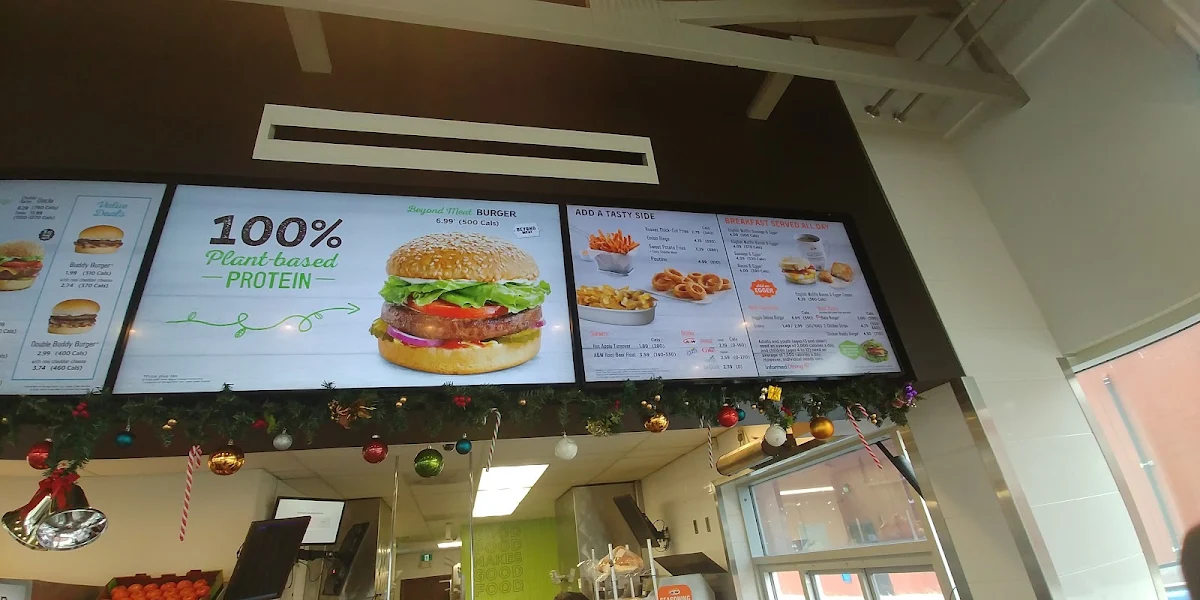 Menu, A&W Canada