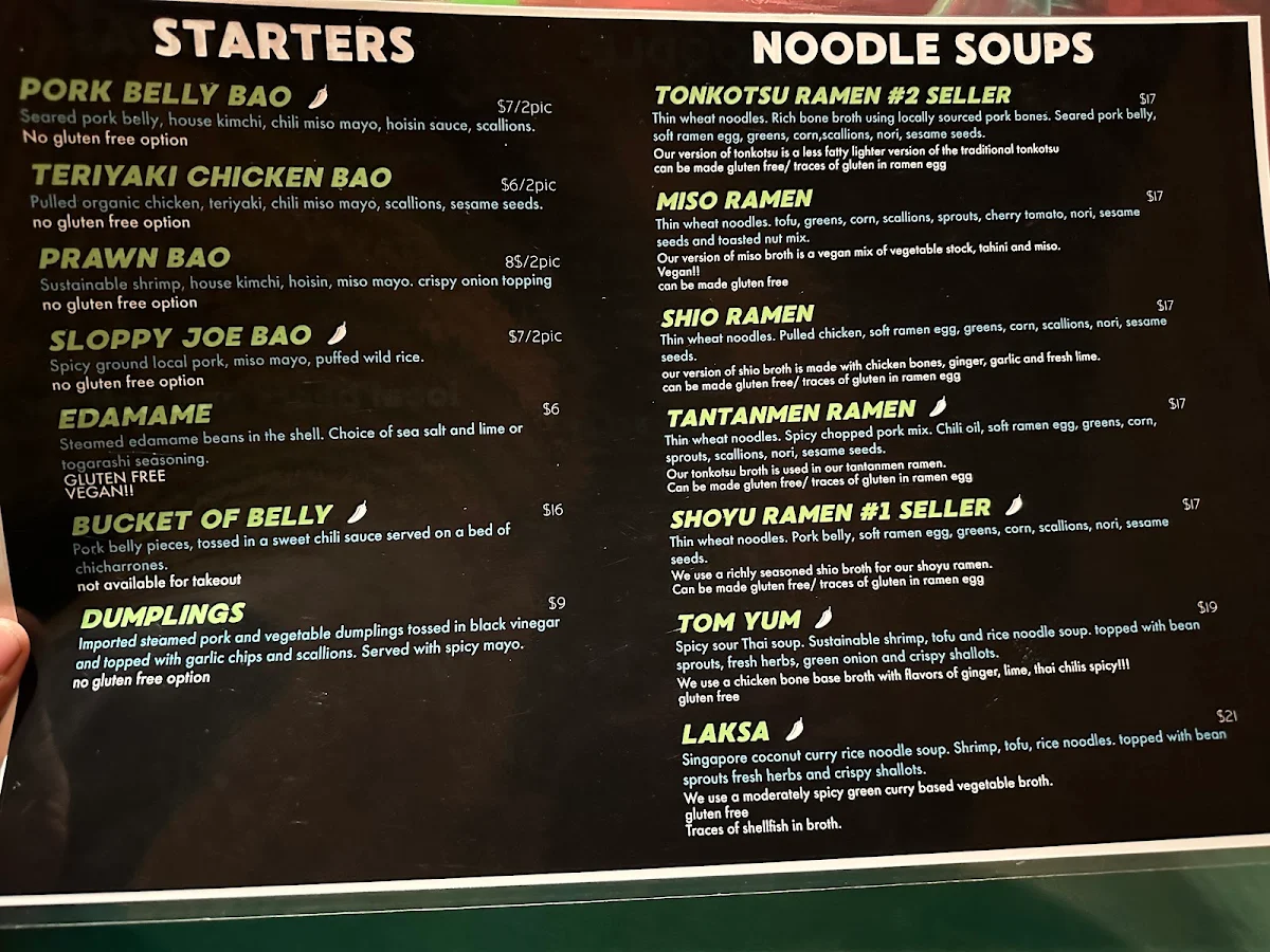Menu photo 1