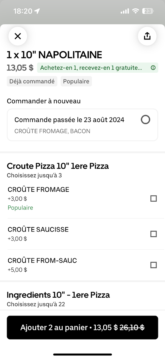 Menu photo 1
