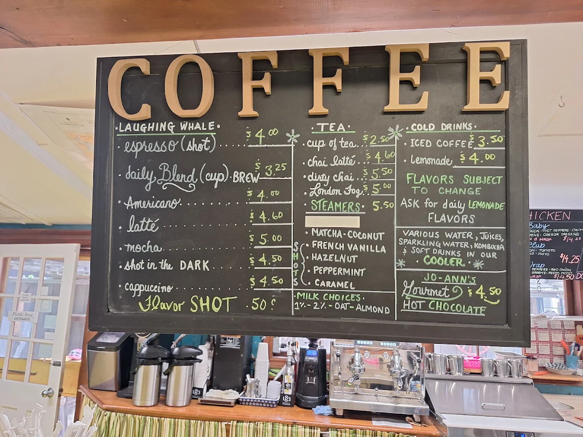 Menu, Jo-Ann's Deli Market and Bake Shop