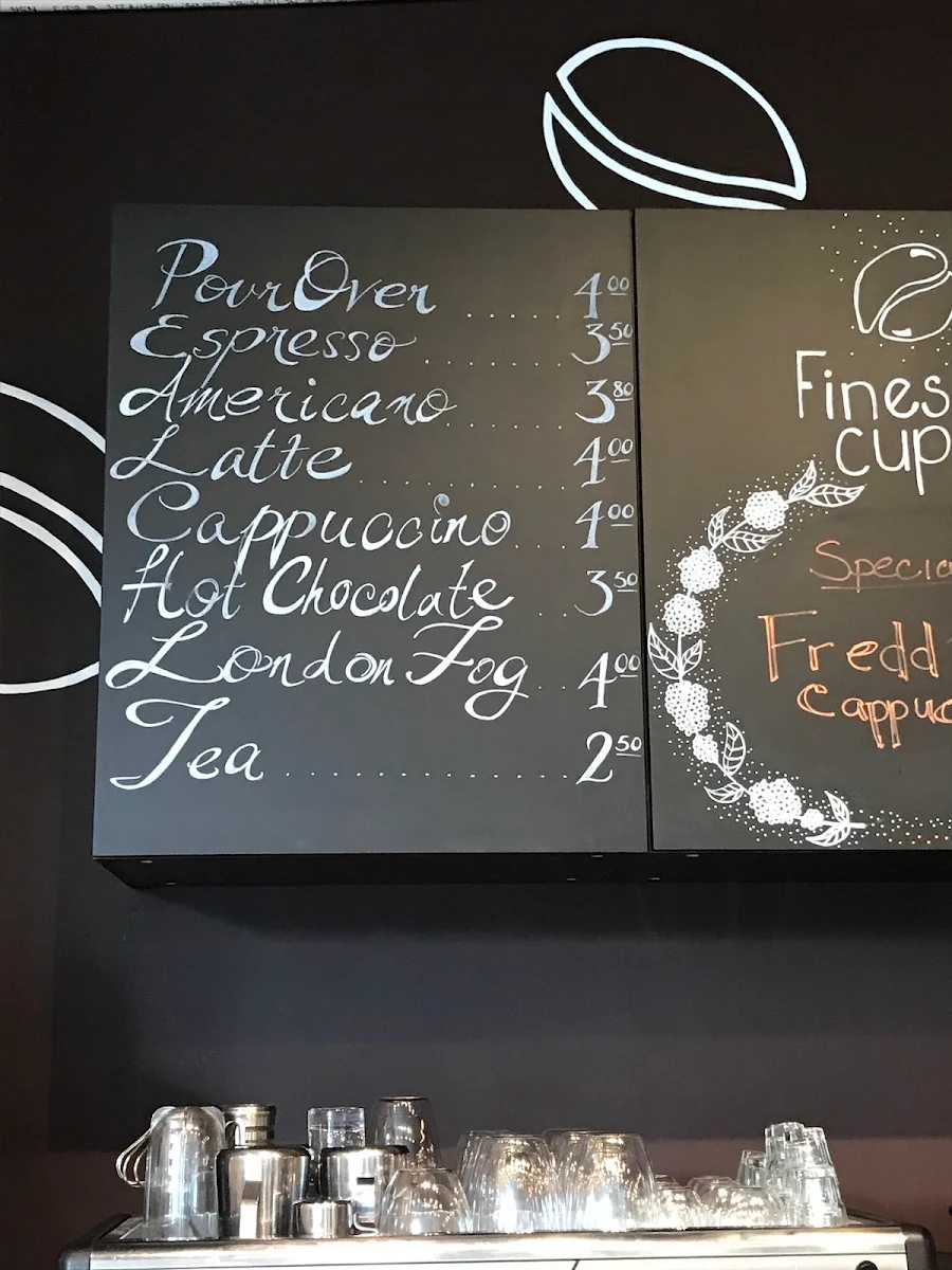 Menu, Finest Cup