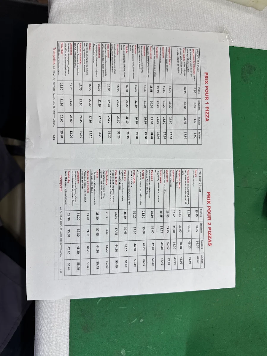 Menu photo 1