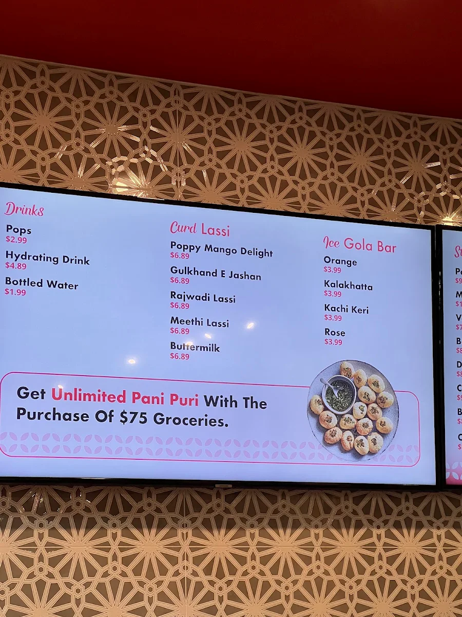 Menu, Spice Divine Kitchen
