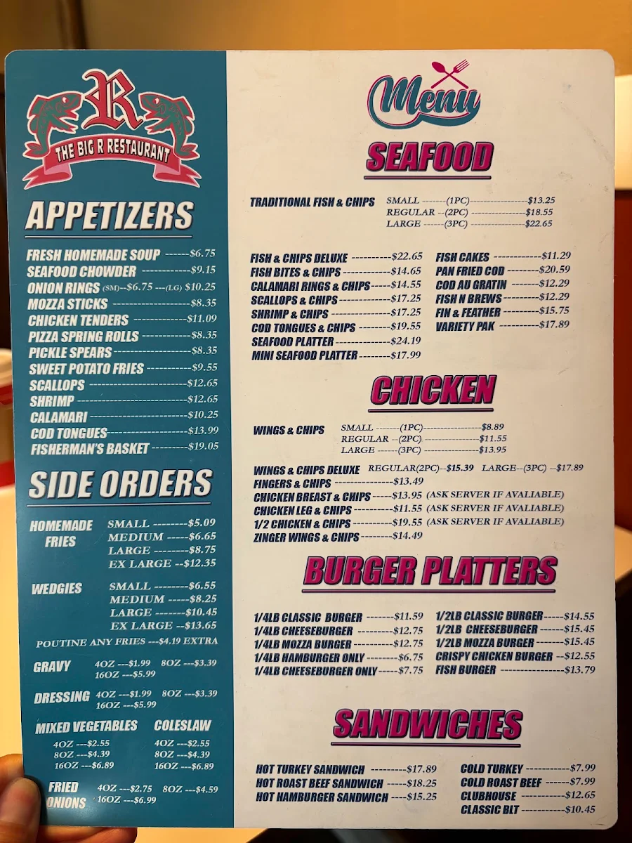 Menu photo 1