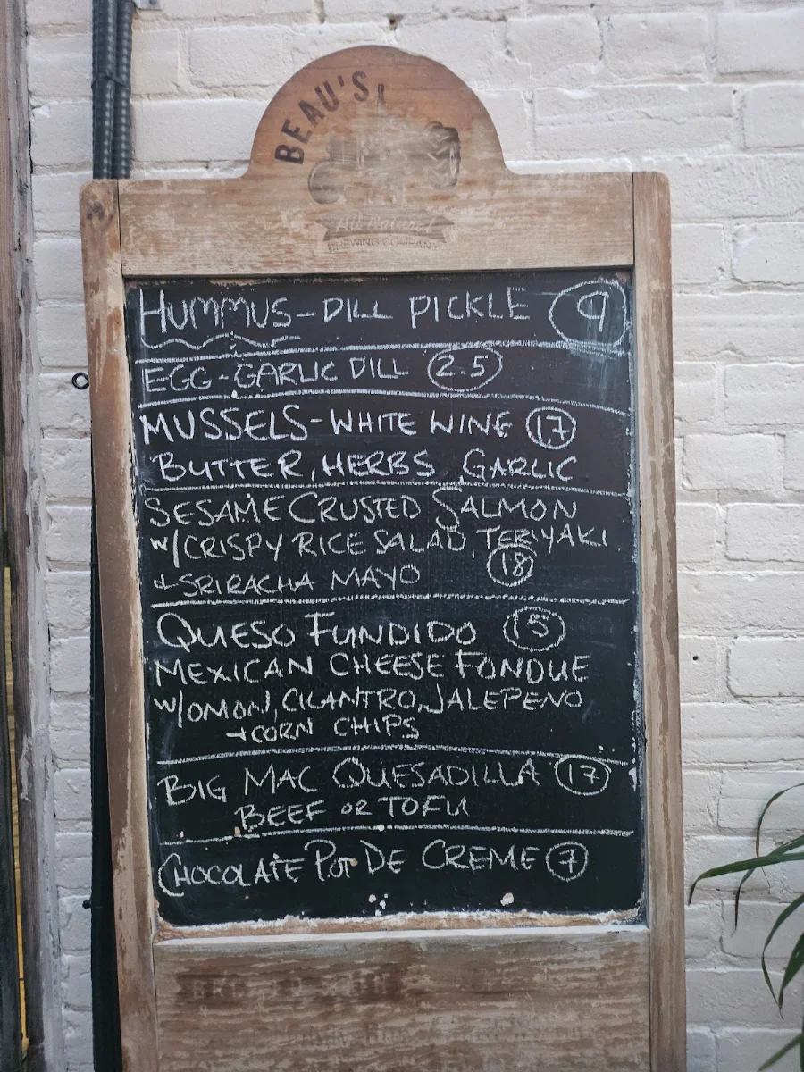 Menu, The Three Speed