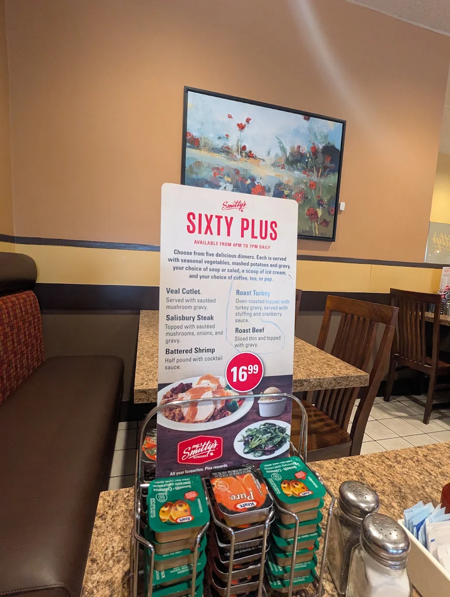 Menu, Smitty's Restaurant & Lounge - Leduc