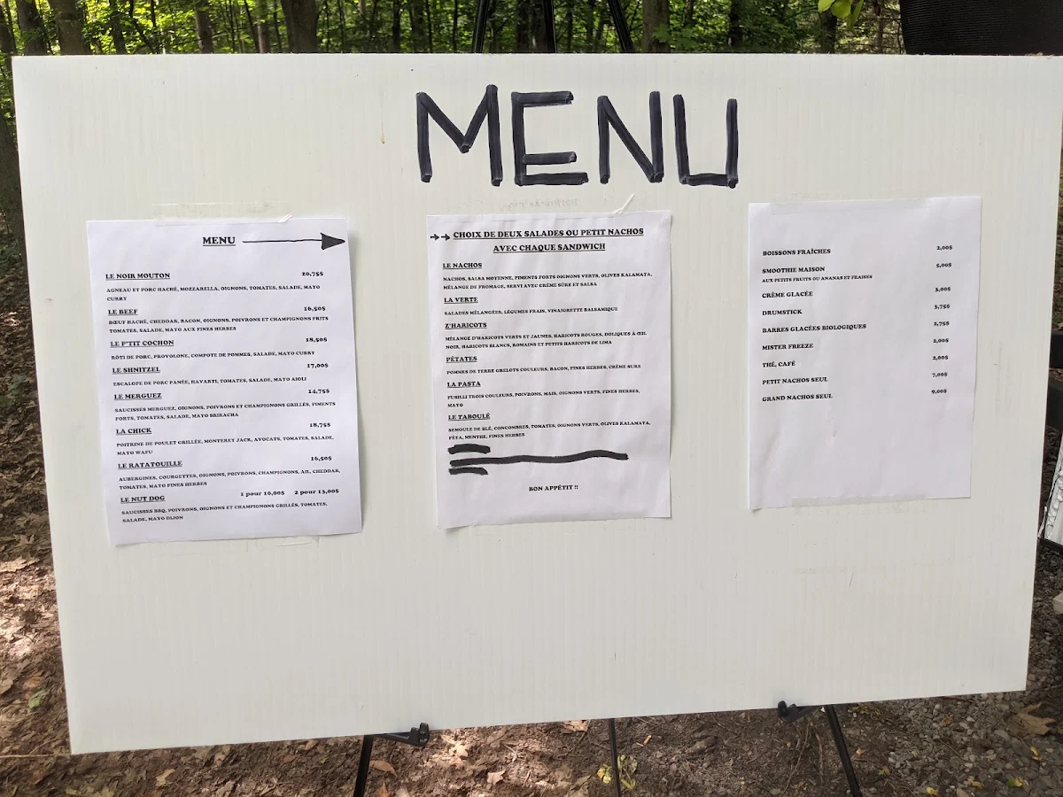 Menu, Noir Mouton