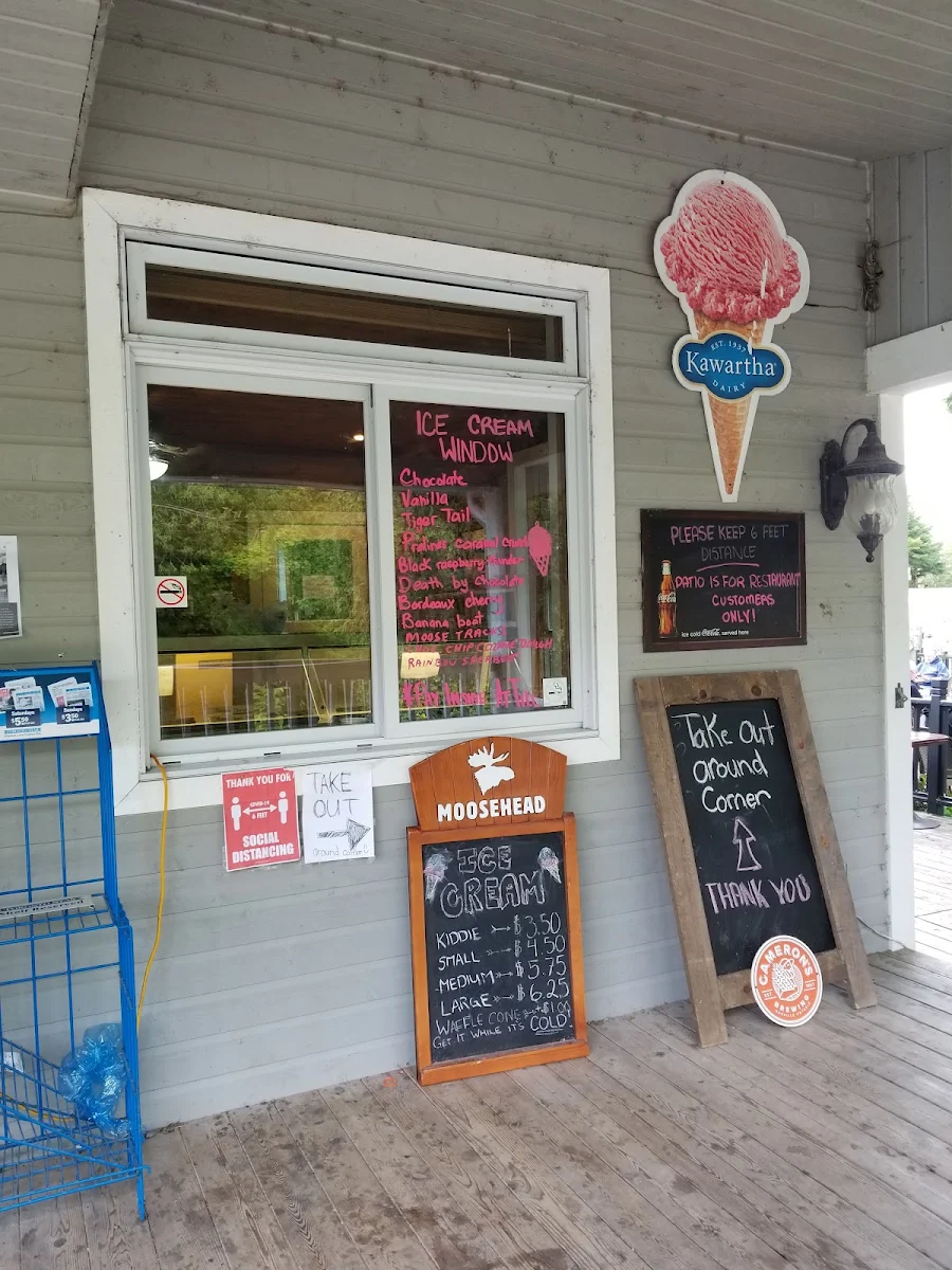 Menu, The Market on Stoney Lake