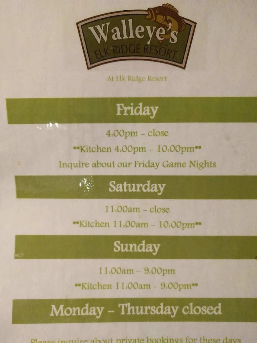 Menu, The Wyld at Elk Ridge Resort