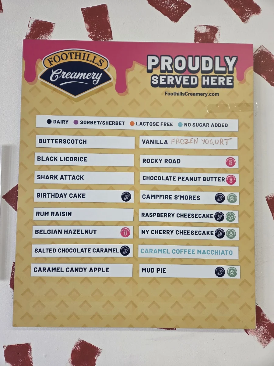 Menu, CrazeChill Eatery