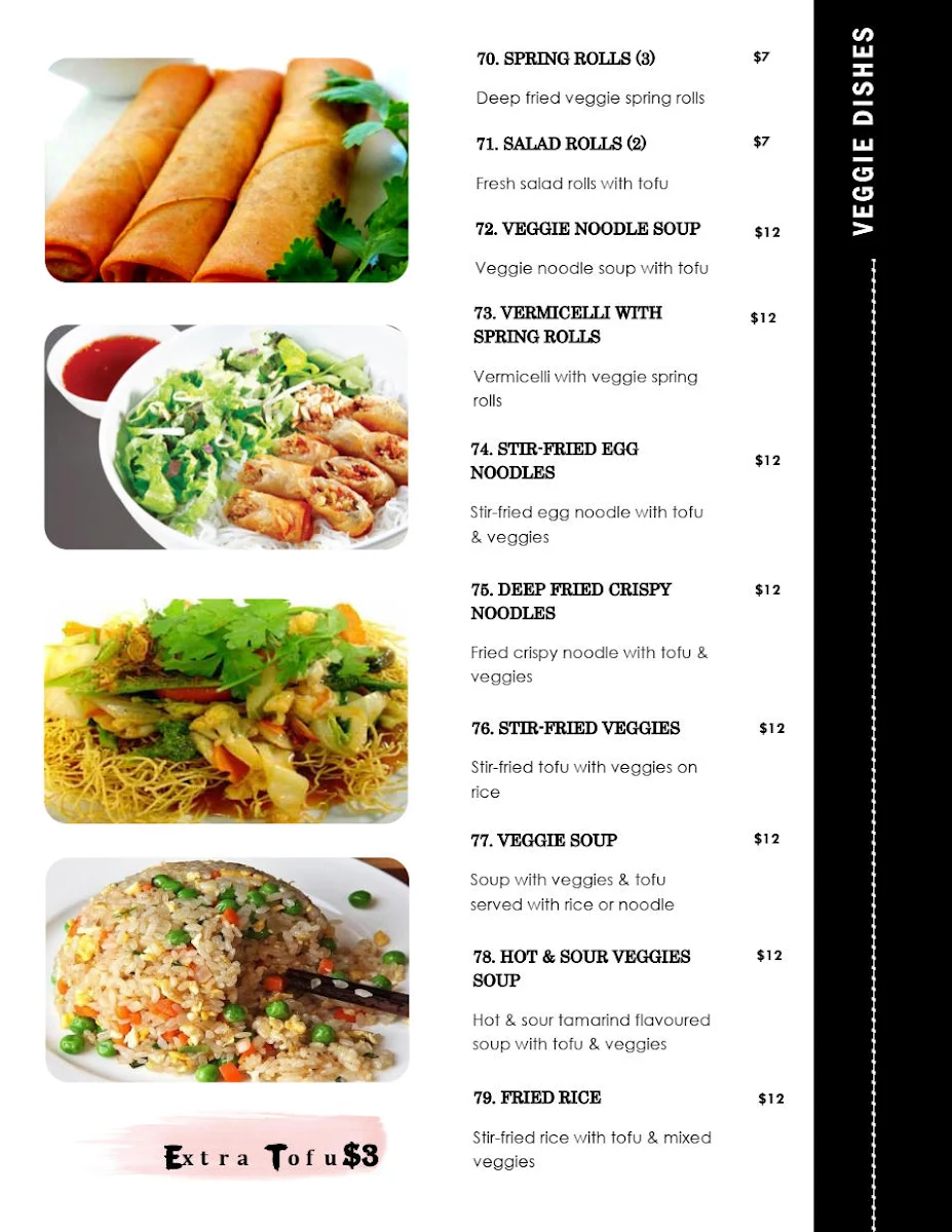 Menu, Green Leaf Bistro