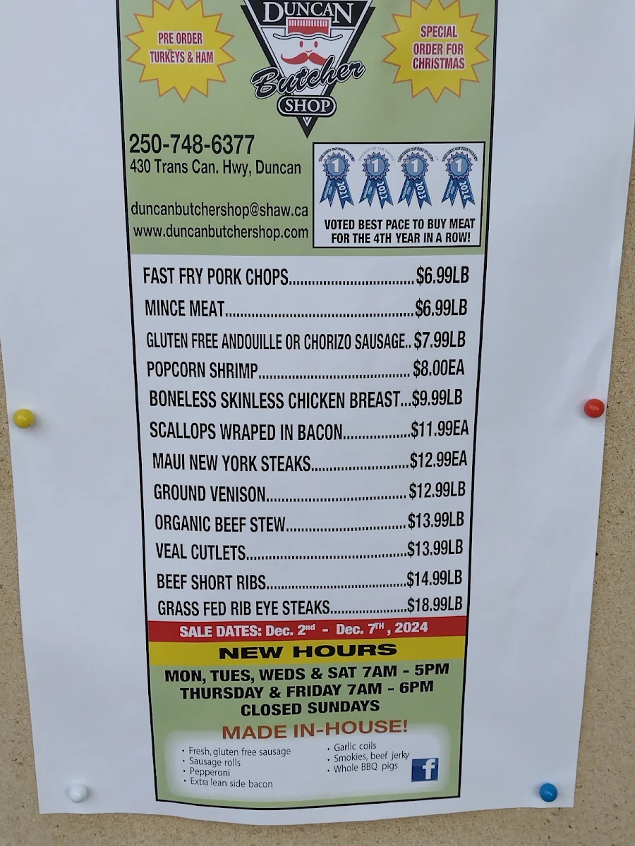Menu, Green Leaf Bistro