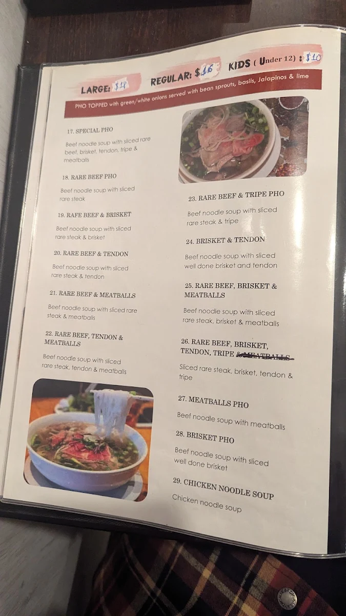 Menu, Green Leaf Bistro