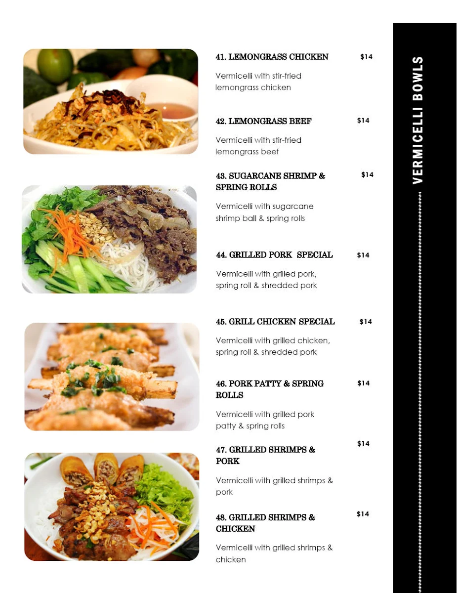 Menu, Green Leaf Bistro
