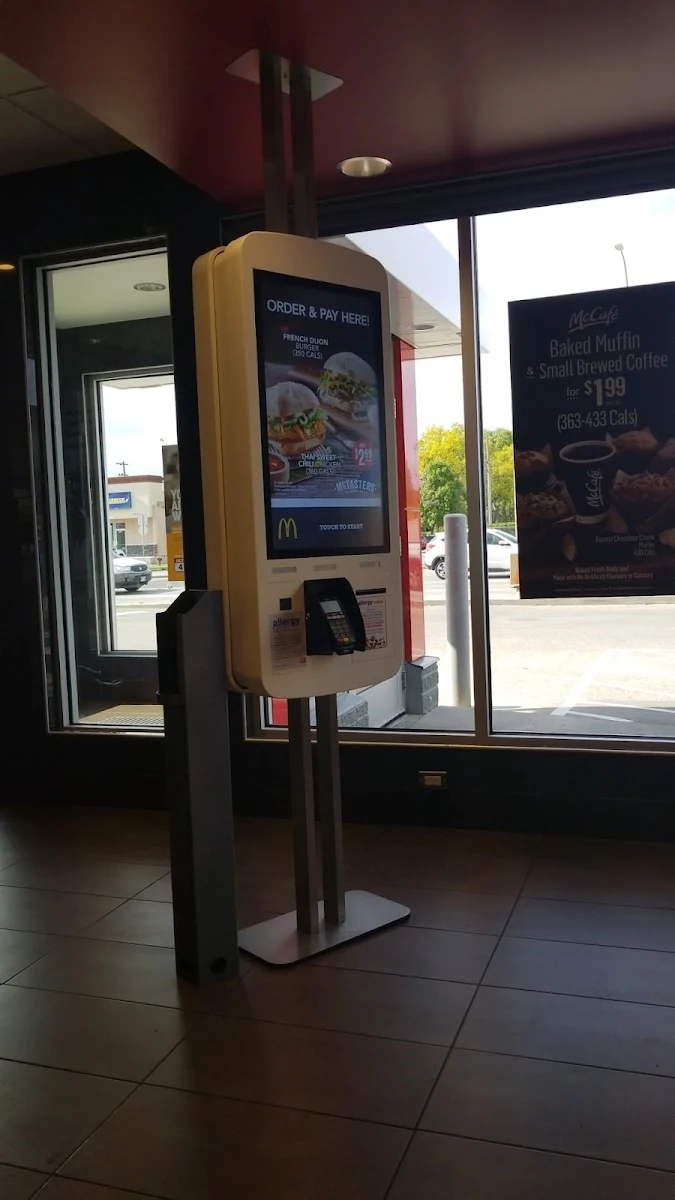 Menu, McDonald's