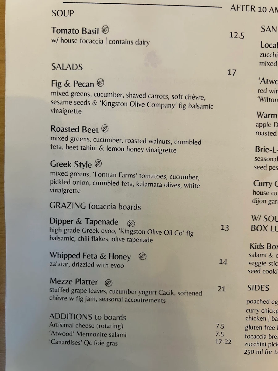 Menu photo 1