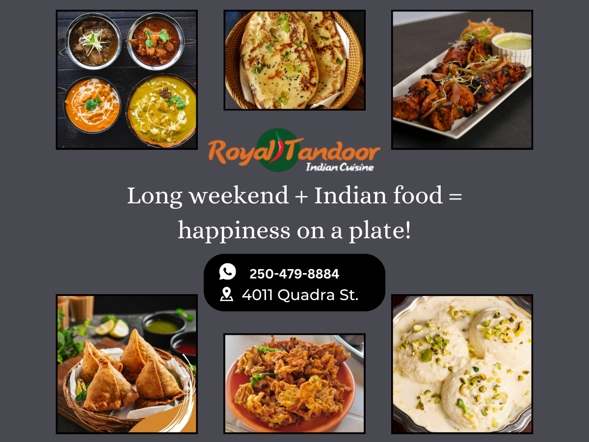 Menu, The Royal Tandoor