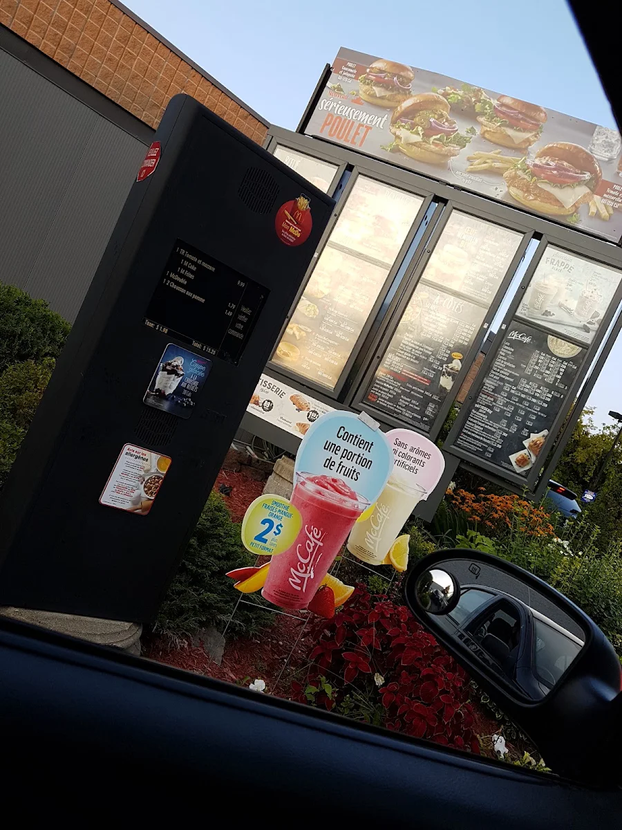 Menu, McDonald's