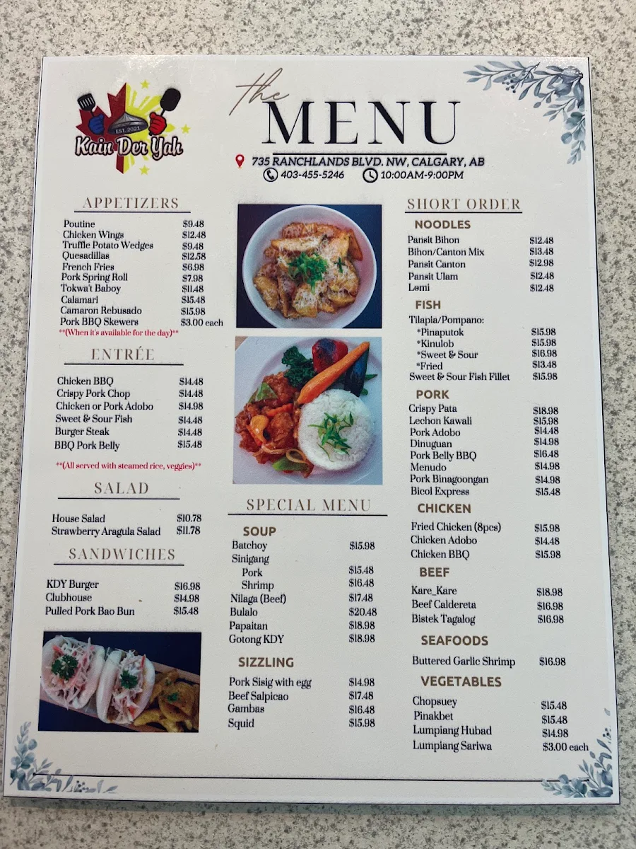Menu photo 2