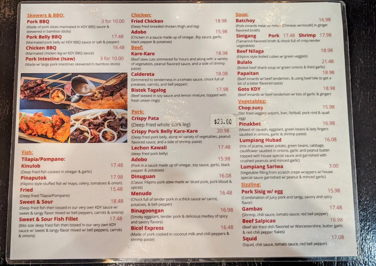 Menu photo 3