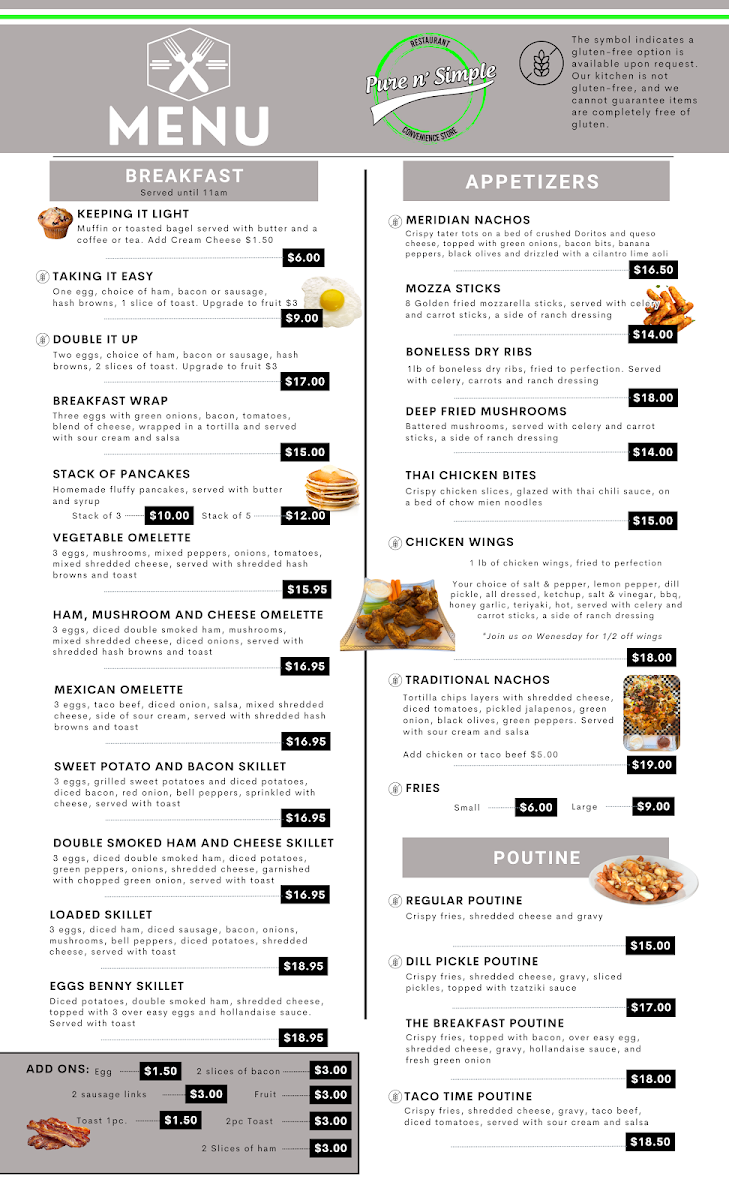 Menu photo 1