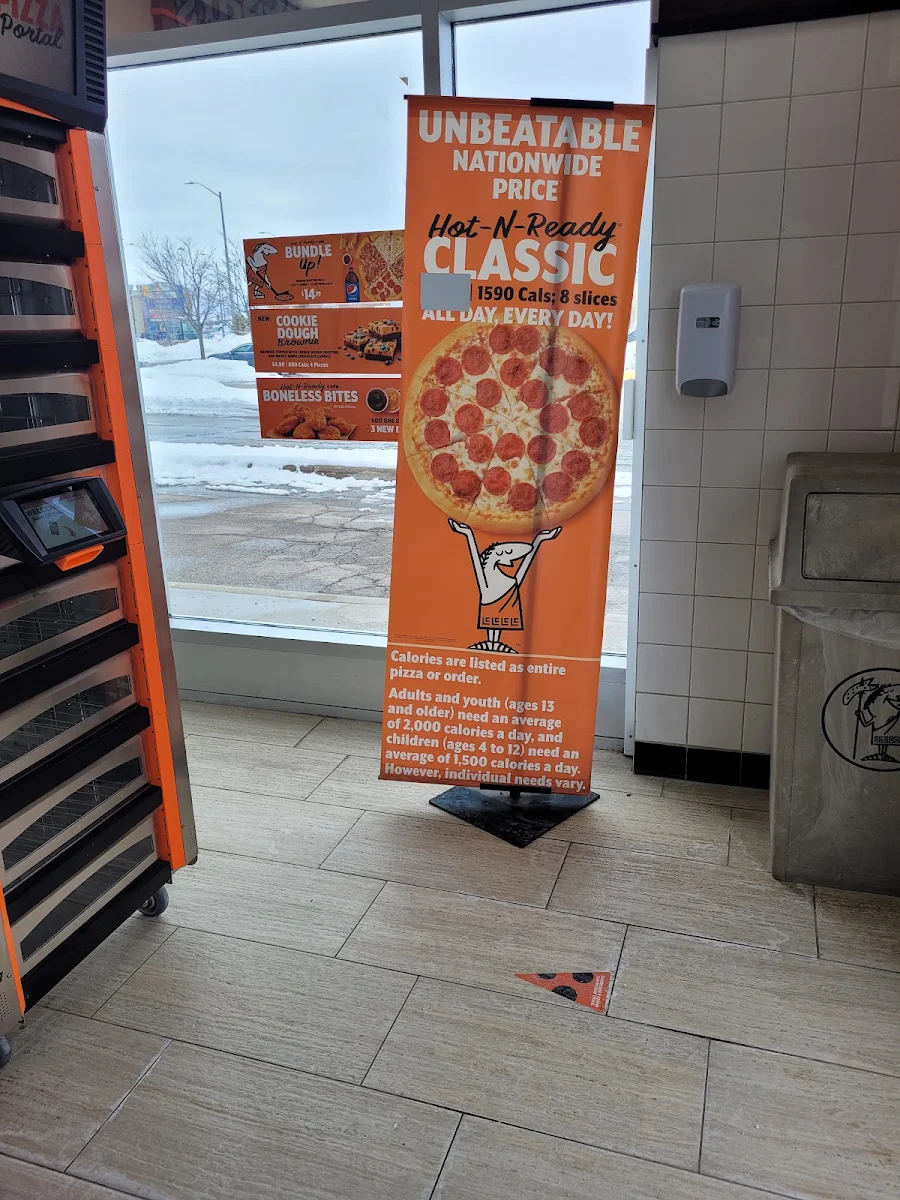 Menu, Little Caesars Pizza