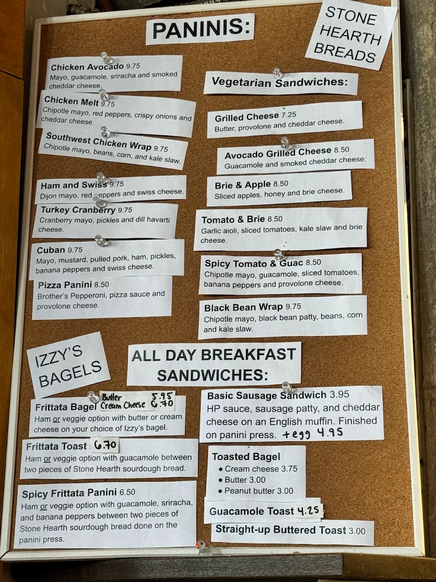 Menu, Uncommon Grounds