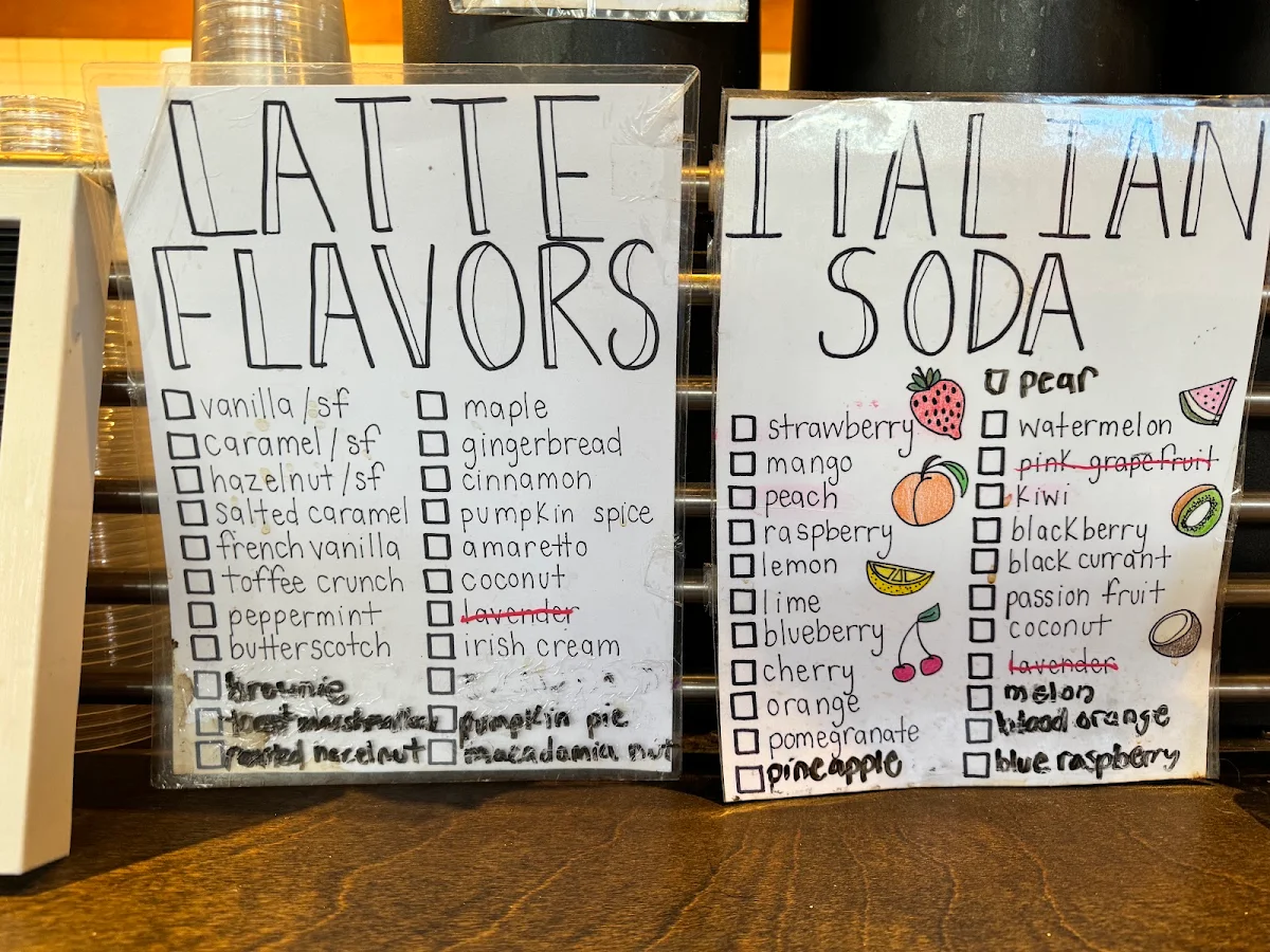 Menu, Uncommon Grounds