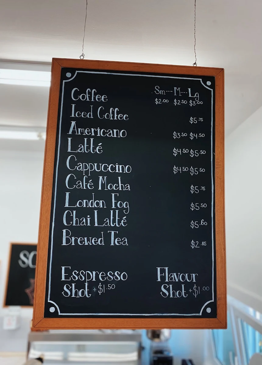 Menu, Highwheeler Cafe & Bakery