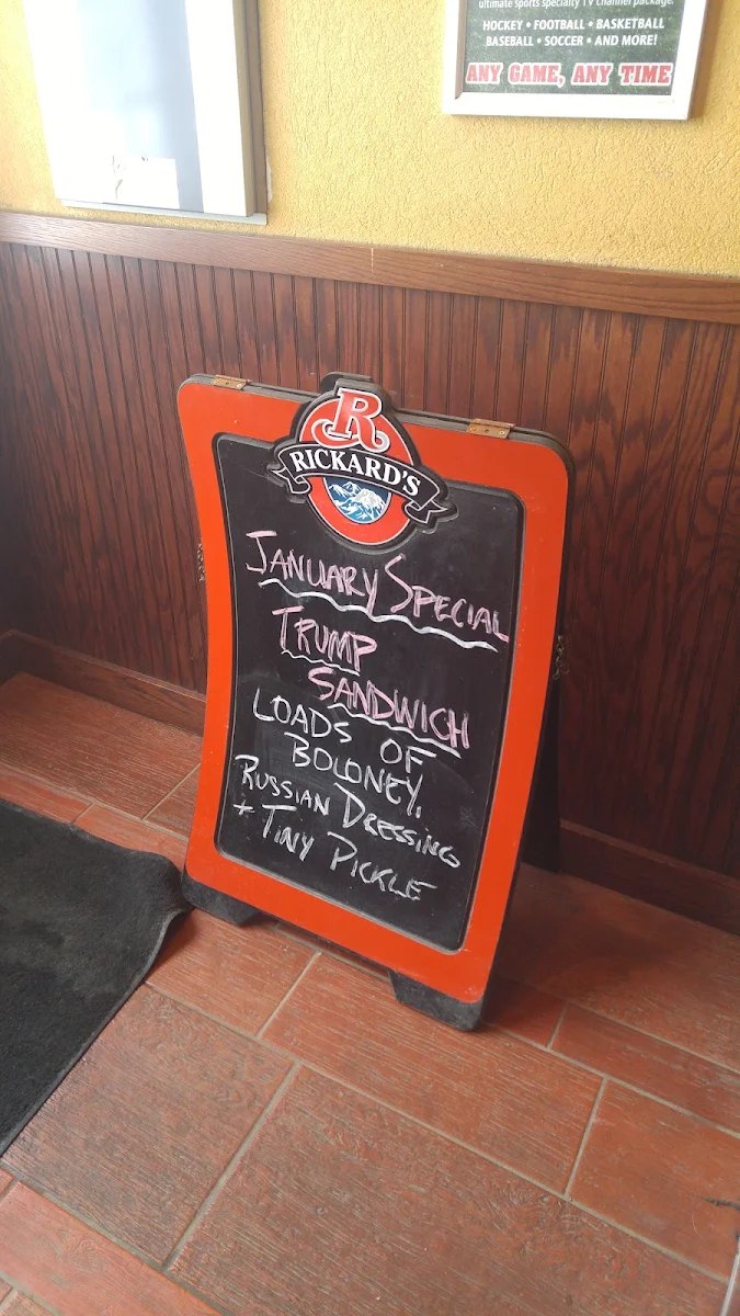 Menu, Chuck's Roadhouse Bar and Grill