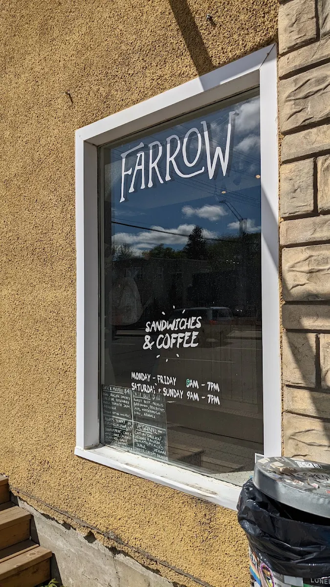 Menu, Farrow Garneau