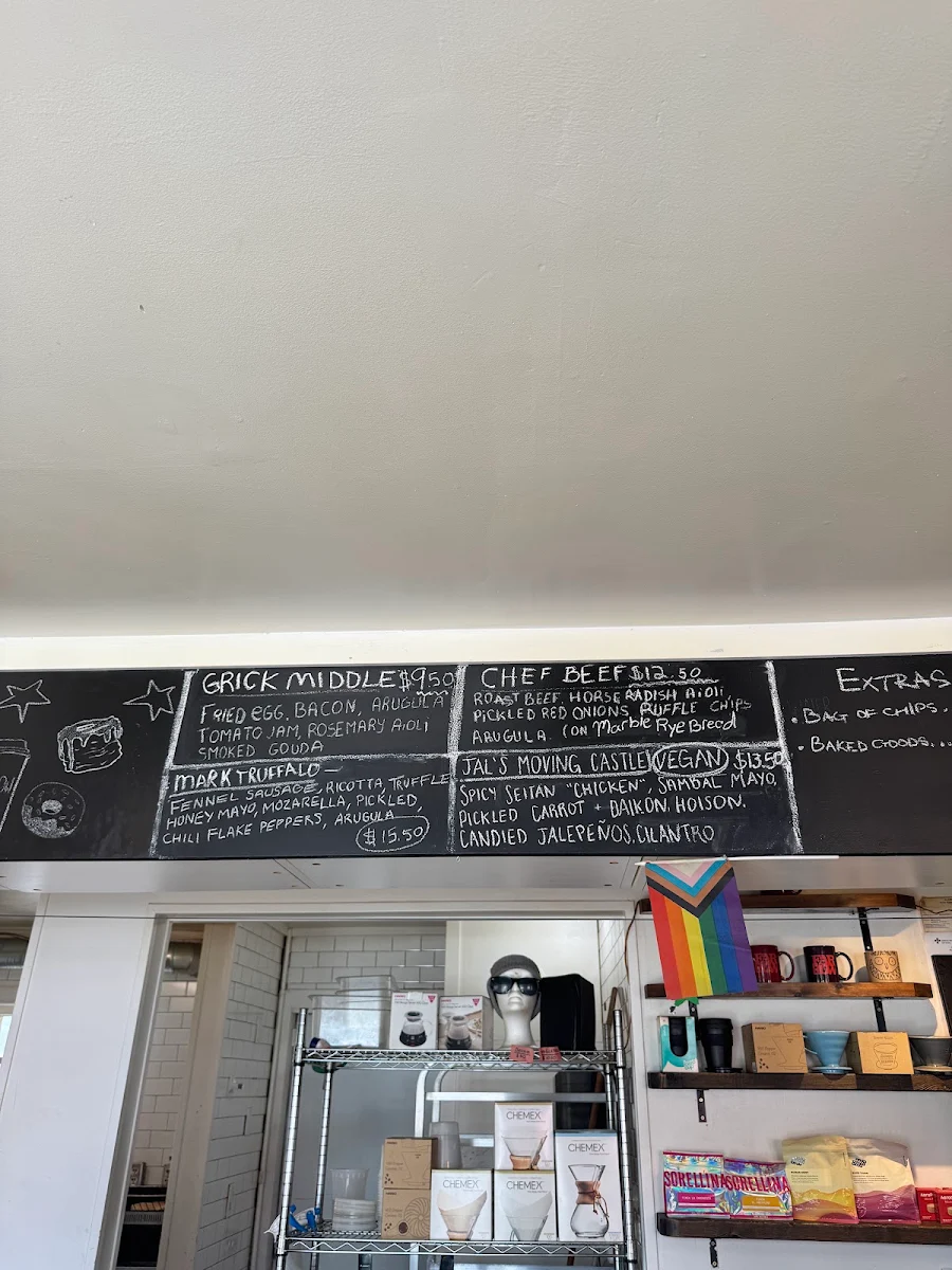 Menu, Farrow Garneau