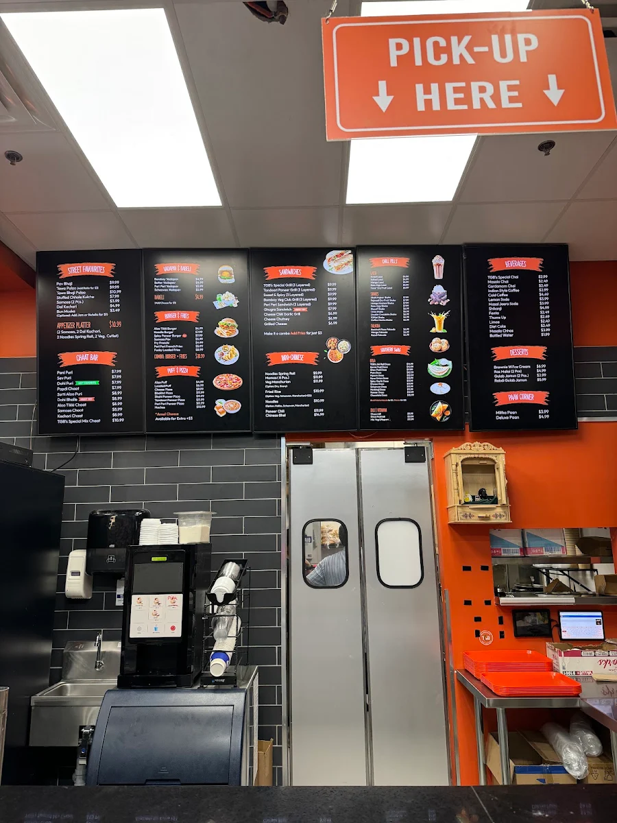 Menu, The Gully Bites - Indian Street Food (Parking on Back Side)