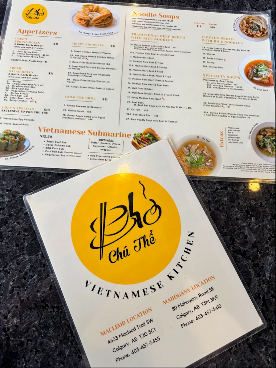 Menu photo 1