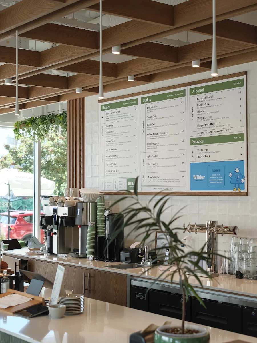 Menu, Forecast Coffee - Hastings St