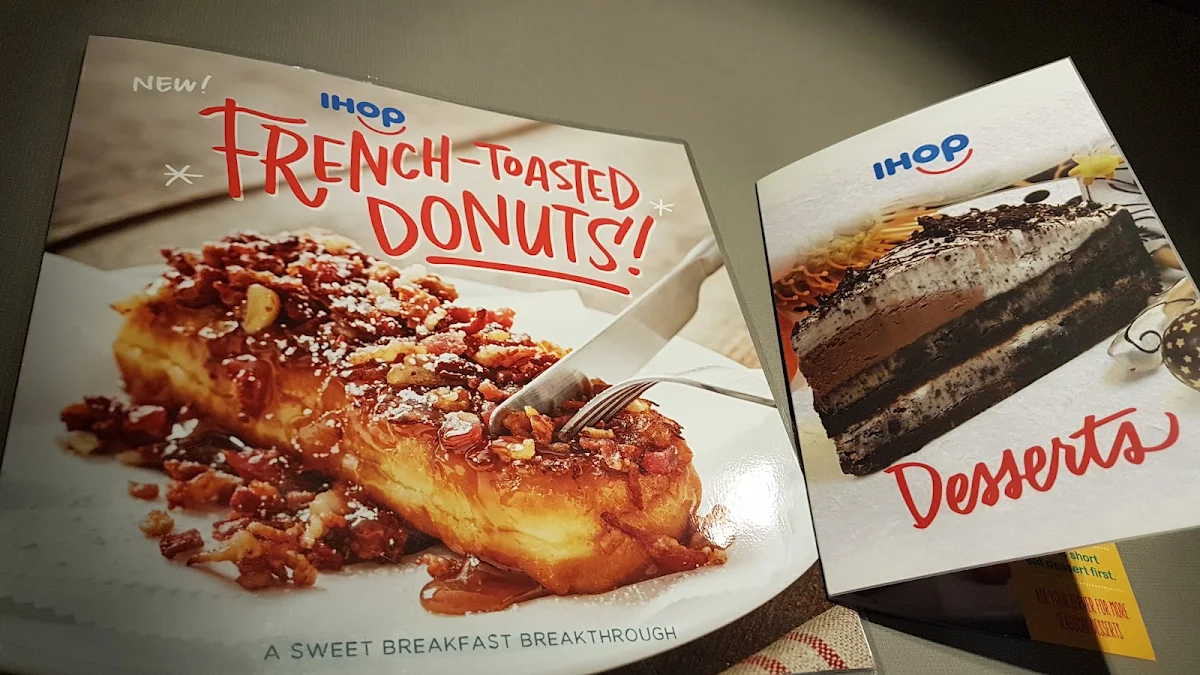 Menu, IHOP