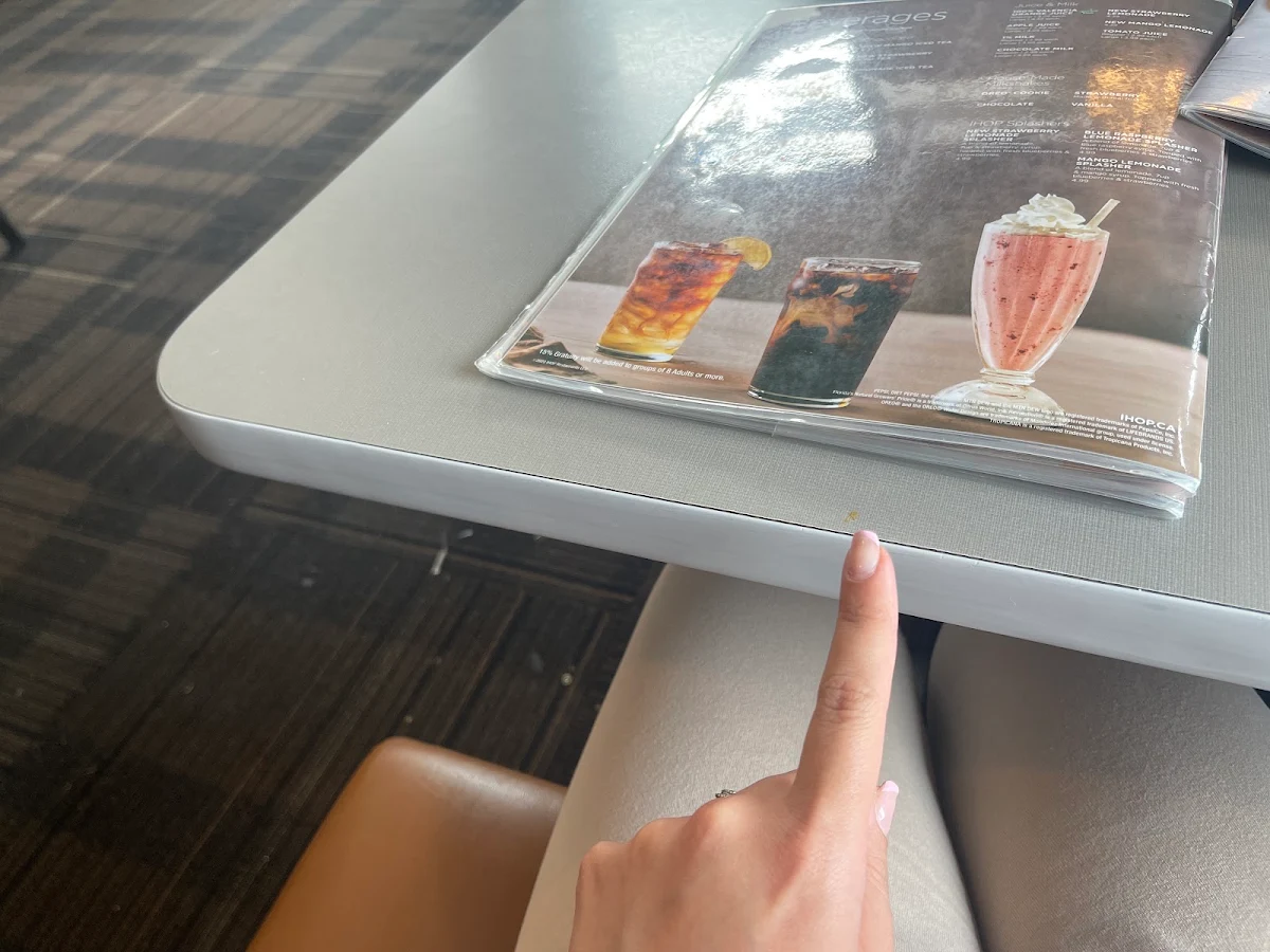 Menu, IHOP