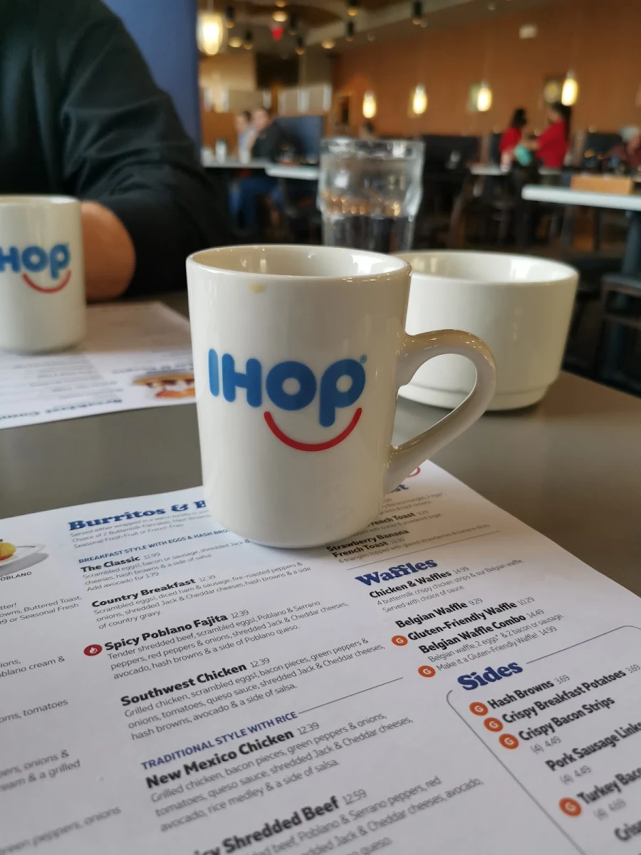 Menu, IHOP