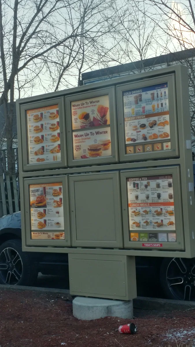 Menu, Tim Hortons