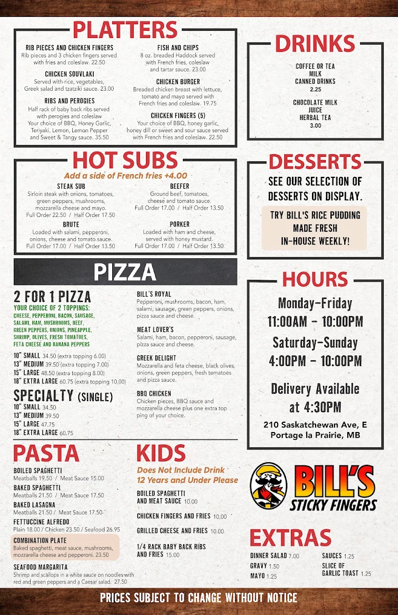 Menu photo 1