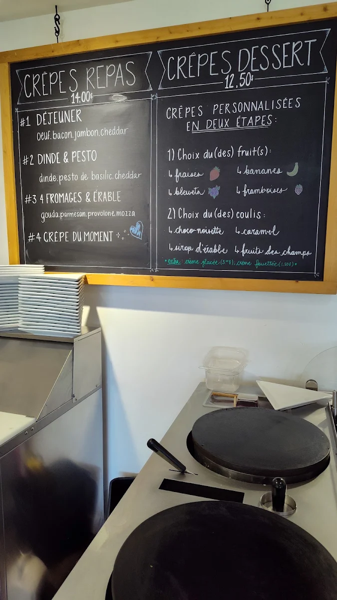 Menu, Mich Café