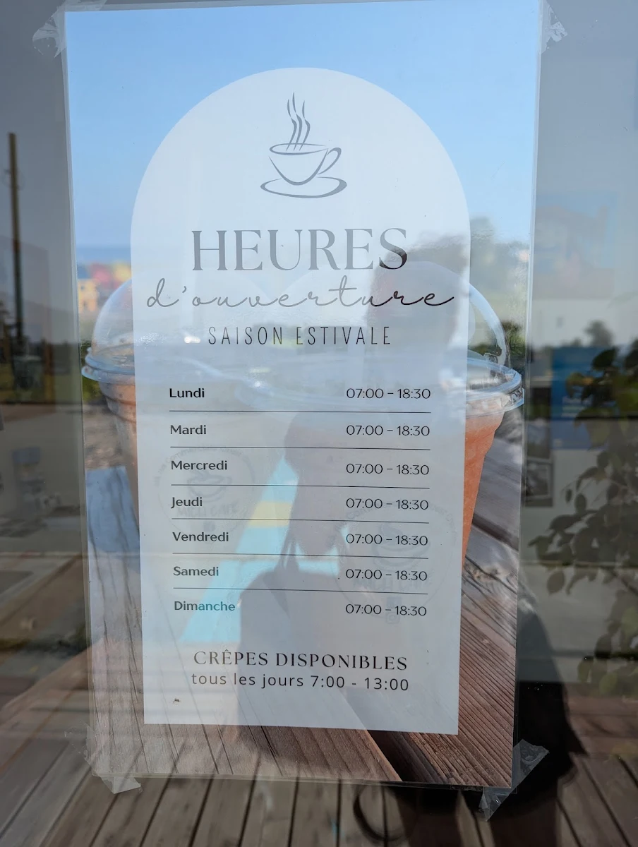Menu, Mich Café