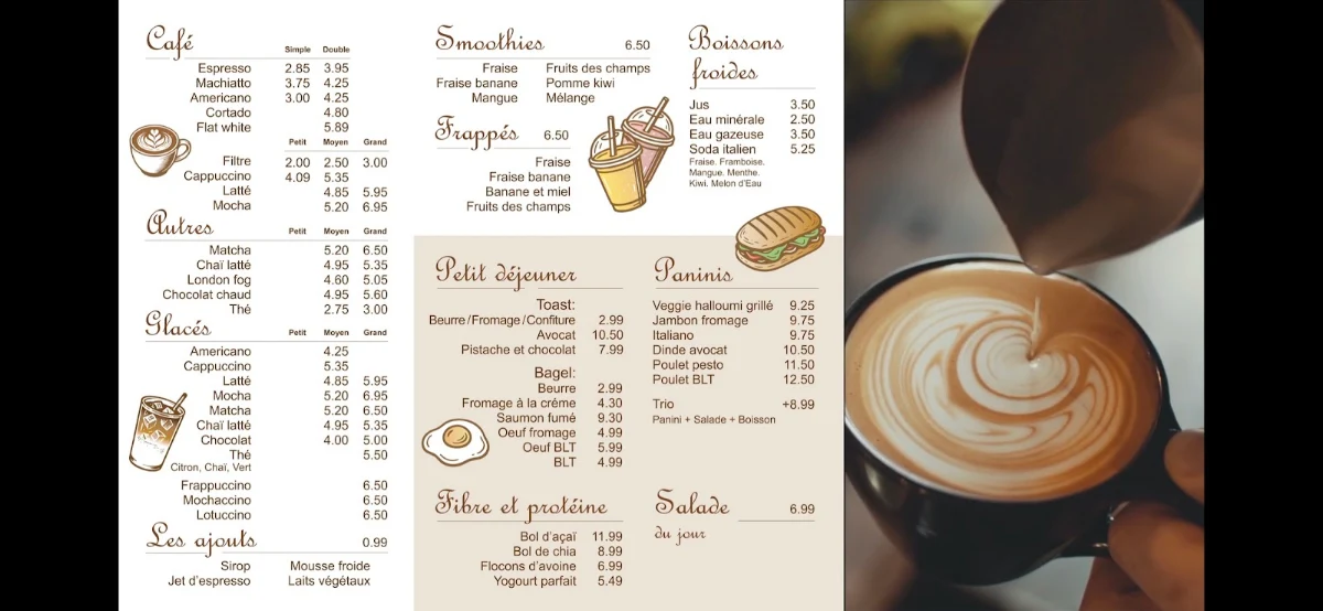 Menu photo 1