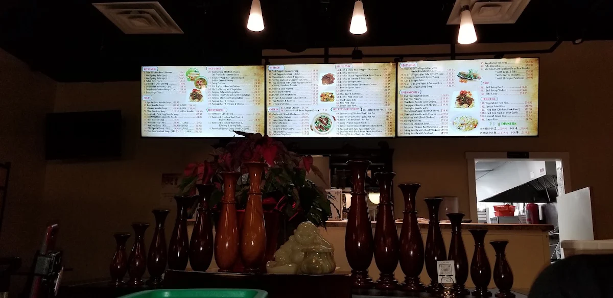 Menu, P & H Family Restaurants